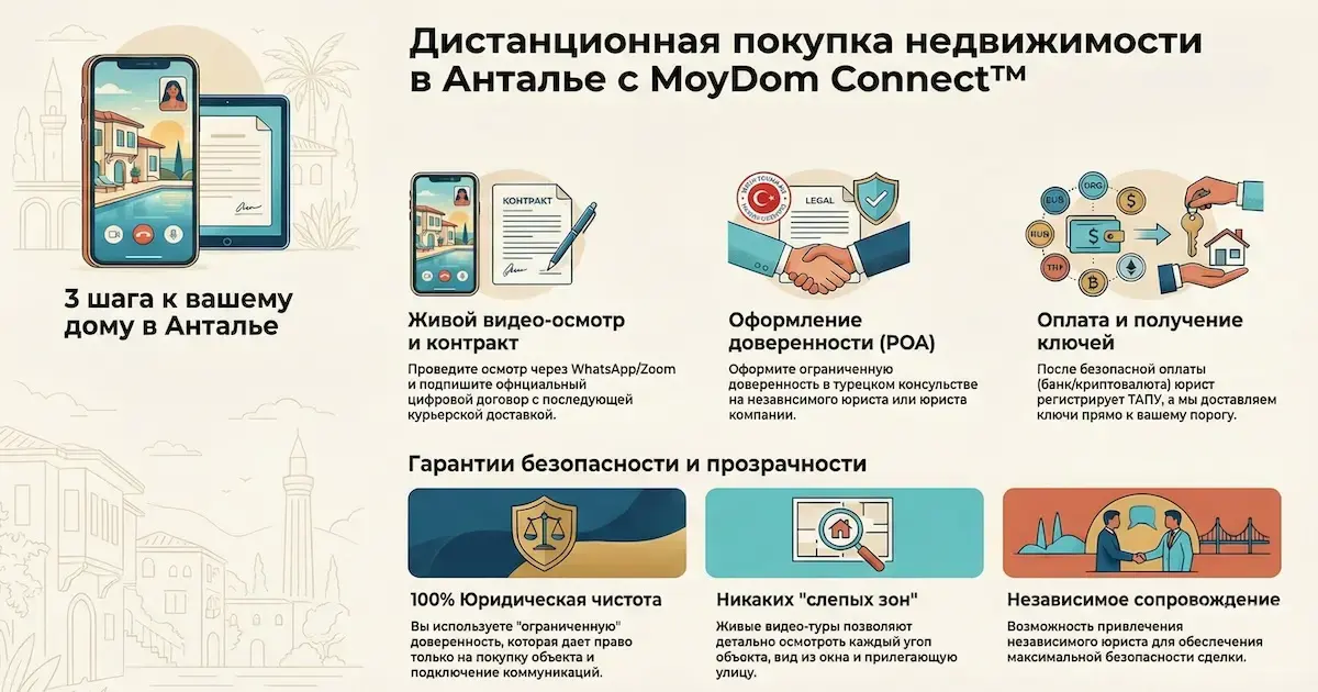 Дистанционная покупка недвижимости