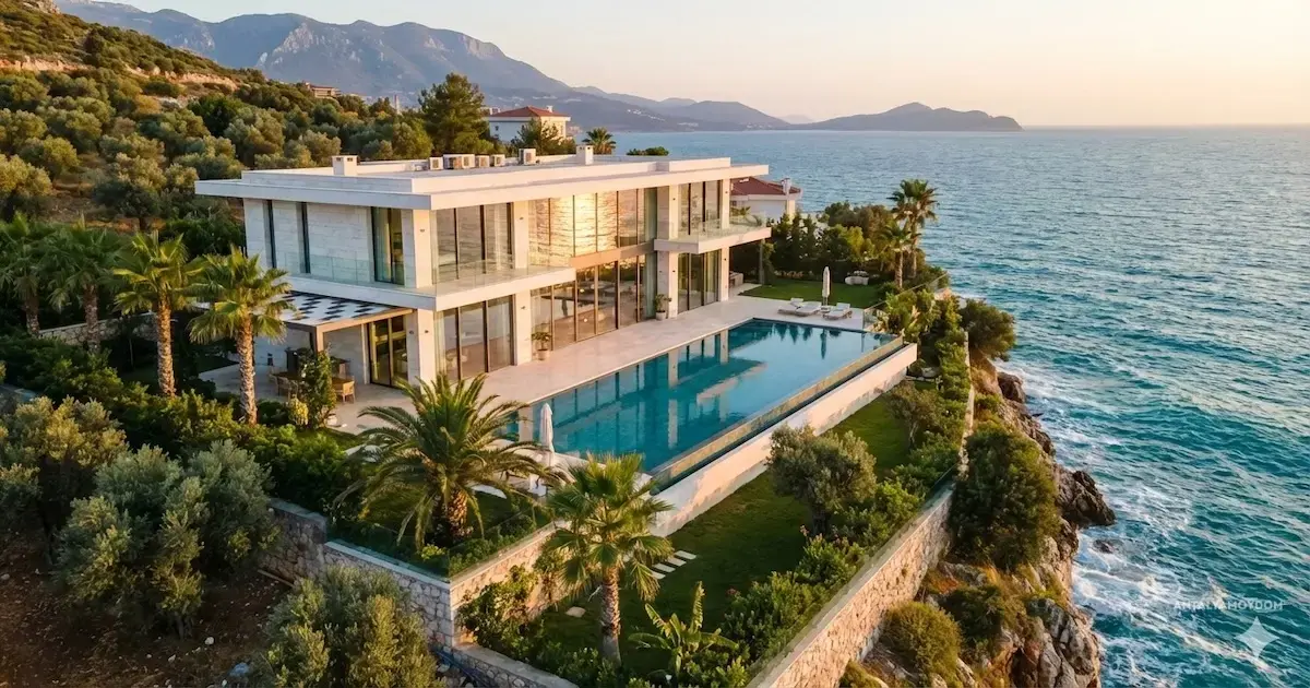 Antalya'da Kusursuz Bir Villa Yaşamı: Manzara ve Mahremiyet