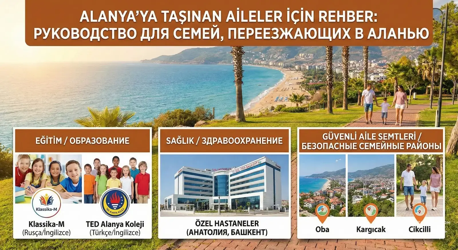 Гид по Жизни в Алании Школы, Здравоохранение и Социальная Жизнь для Экспатов