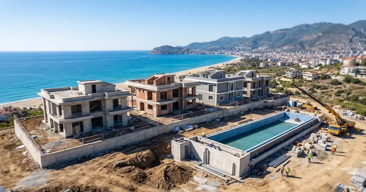 Off-Plan & Unfinished Villa Arbitrage in Alanya & Antalya: Real Estate Investor's Guide