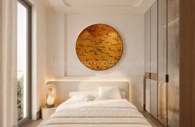 1-Bed Modern Apartments for Sale in Konyaaltı Sarısu | The Bronze