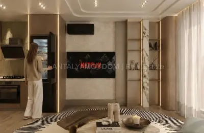 1-Bed Modern Apartments for Sale in Konyaaltı Sarısu | The Bronze