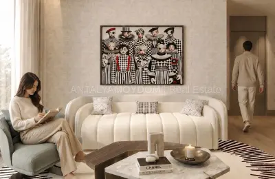 1-Bed Modern Apartments for Sale in Konyaaltı Sarısu | The Bronze