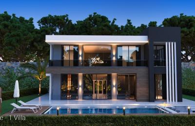 Fully Detached 4+1 VIP Villas with Private Elevator & SPA in Kargicak, Alanya