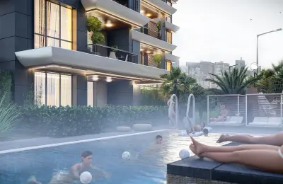 Ультрароскошные Умные Квартиры 2+1 в Анталии Алтынташ | Sky Diamond