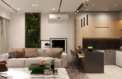 Ivy Flats: Элитные Дуплексы и Квартиры с Садом в Коньяалты, Район Молла Юсуф
