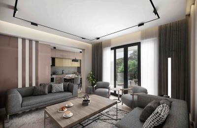 Exclusive Sea View Apartments for Sale in Kepez, Antalya | Near City Hospital