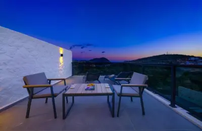 3-Bedroom Modern Luxury Villa with Private Pool in Kalamar, Kalkan