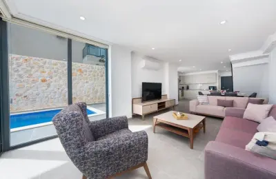 3-Bedroom Modern Luxury Villa with Private Pool in Kalamar, Kalkan