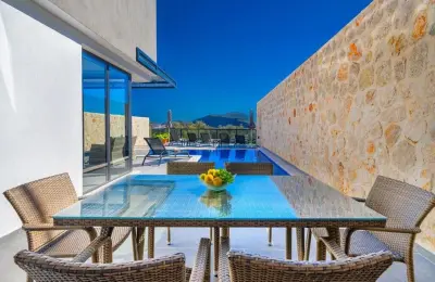 3-Bedroom Modern Luxury Villa with Private Pool in Kalamar, Kalkan