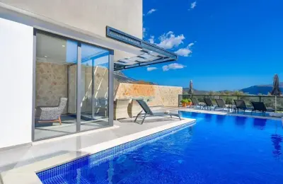 3-Bedroom Modern Luxury Villa with Private Pool in Kalamar, Kalkan