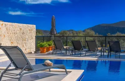 3-Bedroom Modern Luxury Villa with Private Pool in Kalamar, Kalkan