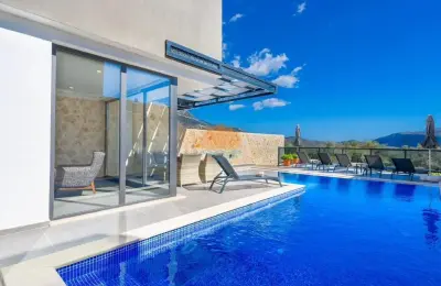 3-Bedroom Modern Luxury Villa with Private Pool in Kalamar, Kalkan