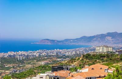 Fully Detached 4+1 Villa with Panoramic Sea Views on a 653 m² Plot in Kargicak