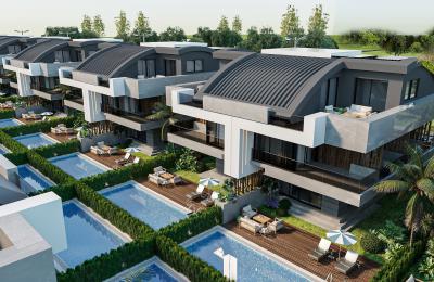 Belek'te Özel Havuzlu Lüks Villa Projesi | Vade Farksız Taksit ve Vatandaşlık