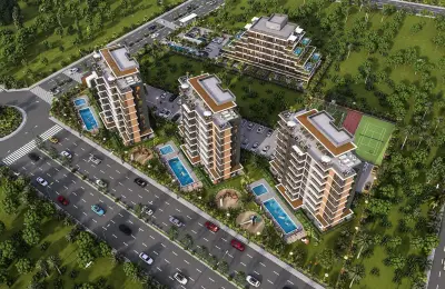 Ультрароскошные Умные Квартиры 2+1 в Анталии Алтынташ | Sky Diamond