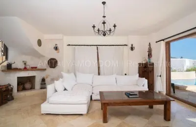 Fully Furnished 4 Bed Detached Villa for Sale in Kalkan Kas with Guaranteed Sea Views
