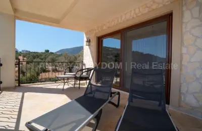 Fully Furnished 4 Bed Detached Villa for Sale in Kalkan Kas with Guaranteed Sea Views