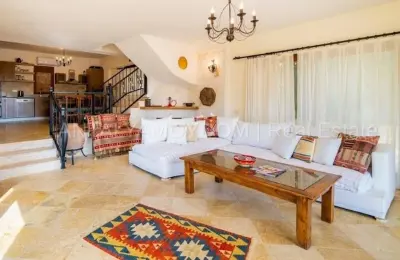 Fully Furnished 4 Bed Detached Villa for Sale in Kalkan Kas with Guaranteed Sea Views