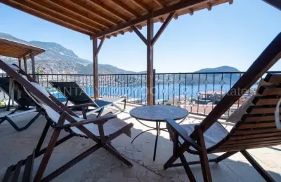 Fully Furnished 4 Bed Detached Villa for Sale in Kalkan Kas with Guaranteed Sea Views