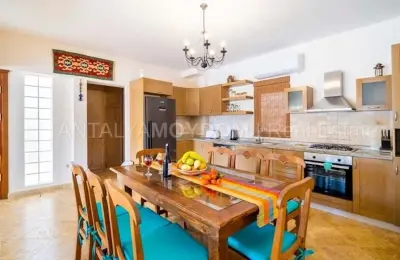 Fully Furnished 4 Bed Detached Villa for Sale in Kalkan Kas with Guaranteed Sea Views