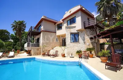 5-Bed Luxury Villa on 1,200 sqm Plot in Kızıltaş, Kalkan
