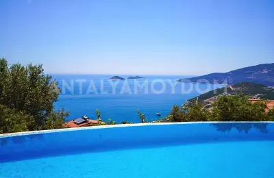 5-Bed Luxury Villa on 1,200 sqm Plot in Kızıltaş, Kalkan