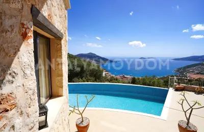 5-Bed Luxury Villa on 1,200 sqm Plot in Kızıltaş, Kalkan