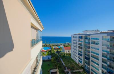 Bileydi Residence: Элитная Квартира 3+1 с Панорамным Видом на Море, 30 Метров от Пляжа