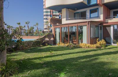 Rare 3+1 Garden Duplex for Sale in Gürsu | 20 Meters to Sea, Natural Gas