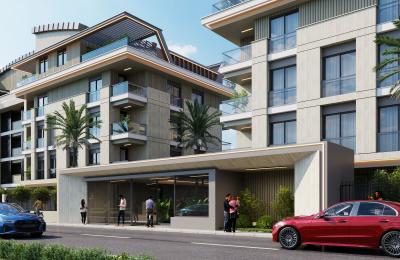 Aura Maris Residence: Умный Дом в Коньяалты – 1 Минута до Университета, Рядом с Пляжем