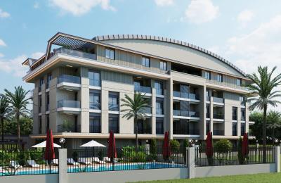 Aura Maris Residence: Умный Дом в Коньяалты – 1 Минута до Университета, Рядом с Пляжем
