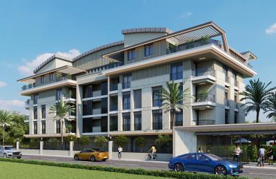 Aura Maris Residence: Умный Дом в Коньяалты – 1 Минута до Университета, Рядом с Пляжем