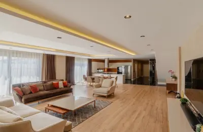 Ультра-роскошная вилла с лифтом и SPA в Коньяалты: Особняк 6+1 с бассейном