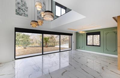 Fully Detached 4+1 Villa with Panoramic Sea Views on a 653 m² Plot in Kargicak