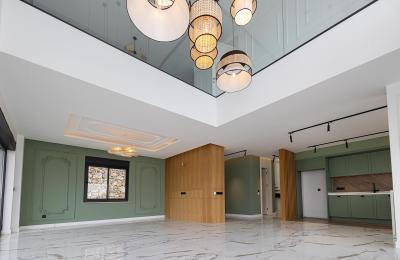 Fully Detached 4+1 Villa with Panoramic Sea Views on a 653 m² Plot in Kargicak