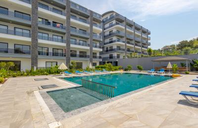 Fully Furnished Brand New 1+1 Apartment in Sea Nature Residence, Alanya Kargicak