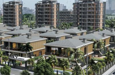 Ультра-роскошные умные виллы 6+1 (383 м²) с гаражом в Муратпаша, Анталия