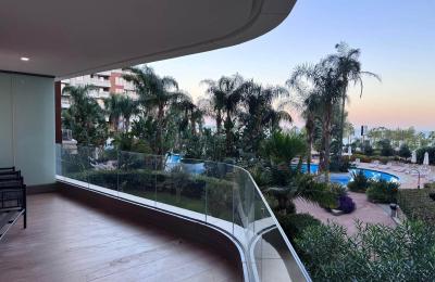 4th-Floor Elevated 2+1 VIP Garden Duplex in Sunis Blue Residence (20m to Beach)