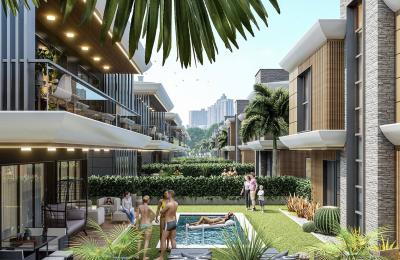 Ультра-роскошные умные виллы 6+1 (383 м²) с гаражом в Муратпаша, Анталия