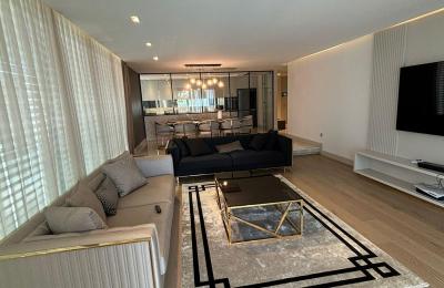 VIP-квартира 4+1 с панорамным видом на море в Makiport Residence Коньяалты (20 м до пляжа)