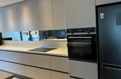 VIP-квартира 4+1 с панорамным видом на море в Makiport Residence Коньяалты (20 м до пляжа)