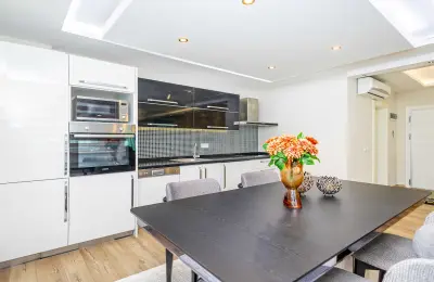 Fully Furnished 2+1 Beachfront Duplex Penthouse in Alanya Kestel
