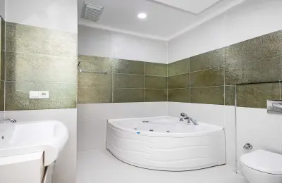 Fully Furnished 2+1 Beachfront Duplex Penthouse in Alanya Kestel