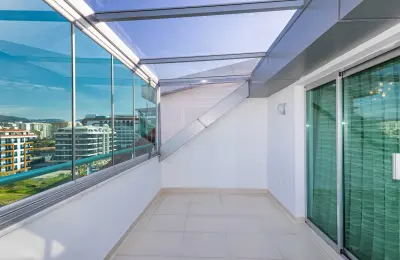 Fully Furnished 2+1 Beachfront Duplex Penthouse in Alanya Kestel