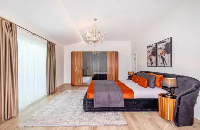 Fully Furnished 2+1 Beachfront Duplex Penthouse in Alanya Kestel