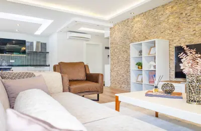 Fully Furnished 2+1 Beachfront Duplex Penthouse in Alanya Kestel