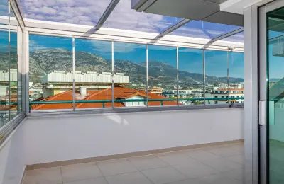 Fully Furnished 2+1 Beachfront Duplex Penthouse in Alanya Kestel
