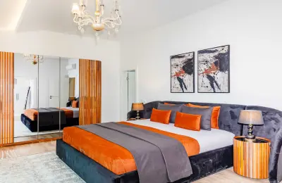 Fully Furnished 2+1 Beachfront Duplex Penthouse in Alanya Kestel