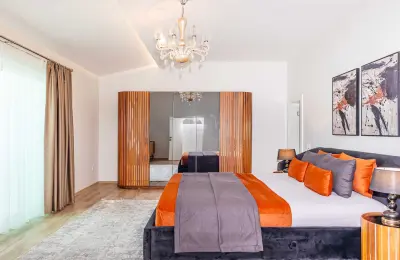 Fully Furnished 2+1 Beachfront Duplex Penthouse in Alanya Kestel